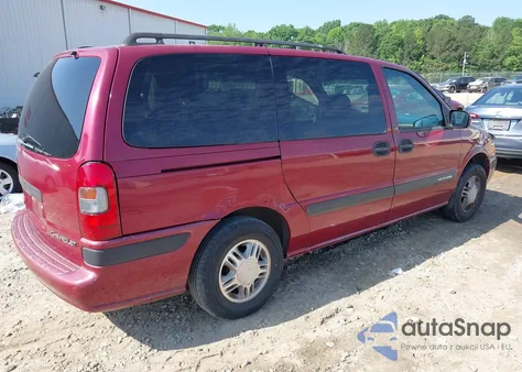 2004 Chevrolet Venture Ls из США, поврежденный, VIN 1GNDX03E64D260543